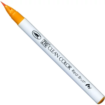 ZIG Watercolor System Clean Color Real Brush Bright Yellow (RB-6000A-052) - ecsetceruza, fényes sárga