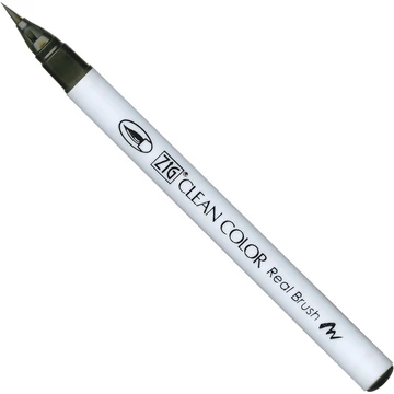 ZIG Watercolor System Clean Color Real Brush Dark Gray (RB-6000AT-095) - ecsetceruza, sötétszürke