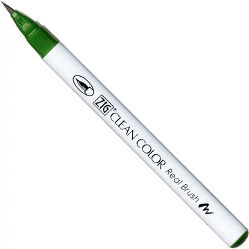 ZIG Watercolor System Clean Color Real Brush Deep Green (RB-6000A-044) - ecsetceruza, mély zöld