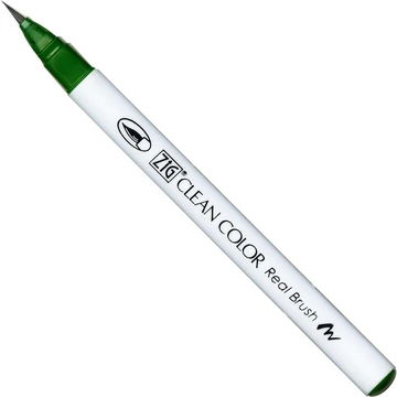 ZIG Watercolor System Clean Color Real Brush Green (RB-6000A-040) - ecsetceruza, zöld