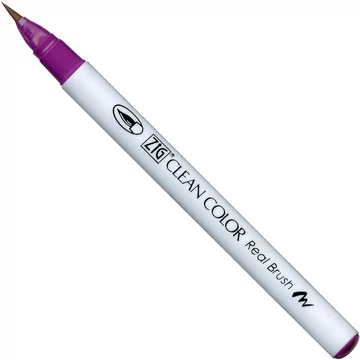 ZIG Watercolor System Clean Color Real Brush Purple (RB-6000AT-082) - ecsetceruza, bíbor