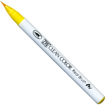 ZIG Watercolor System Clean Color Real Brush Yellow (RB-6000AT-050) - ecsetceruza, sárga
