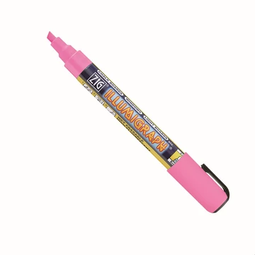 ZIG Sign Illumigraph Broad Pink (PMA-510-112) - fluoreszkáló marker, 6mm vágott rózsaszín