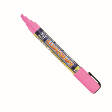ZIG Sign Illumigraph Broad Pink (PMA-510-112) - fluoreszkáló marker, 6mm vágott rózsaszín