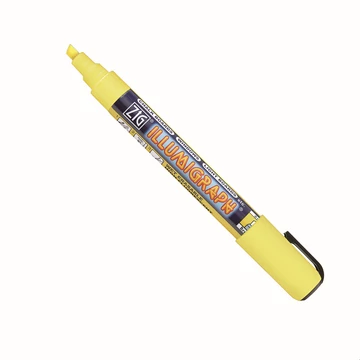 ZIG Sign Illumigraph Broad Yellow (PMA-510-110) - fluoreszkáló marker, 6mm vágott sárga