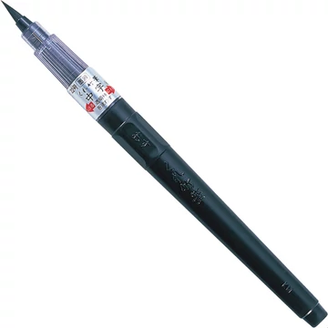 Kuretake Fude Pen "Chuji No.22" Medium (DM150-22B) - közepes hegyű ecsetceruza, fekete