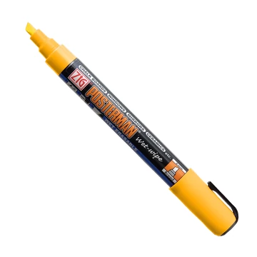 ZIG Sign Posterman Wet-Wipe Broad Yellow (PMA-550-050) - marker, 6mm vágott sárga