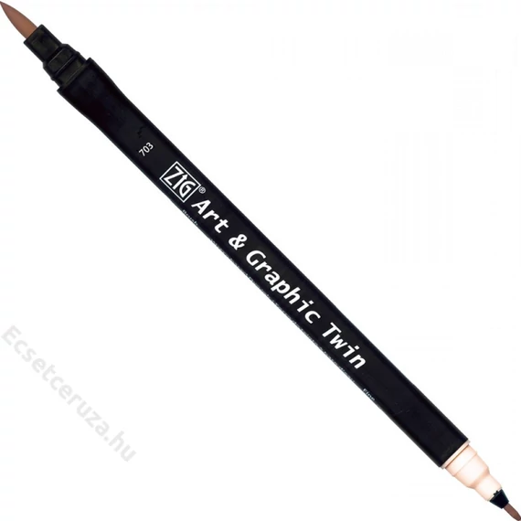 ZIG Watercolor System Art & Graphic Twin Blush (TUT-80-703) - kettős végű ecsetceruza, pír