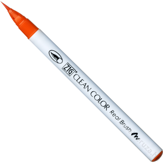 ZIG Watercolor System Clean Color Real Brush Orange (RB-6000AT-070) - ecsetceruza, narancssárga