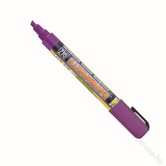 ZIG Sign Illumigraph Broad Violet (PMA-510-116) - fluoreszkáló marker, 6mm vágott ibolya