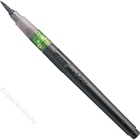 Kuretake Fude Pen "Chu-Buto No.25" Large (DK150-25B) - hosszú hegyű ecsetceruza, fekete