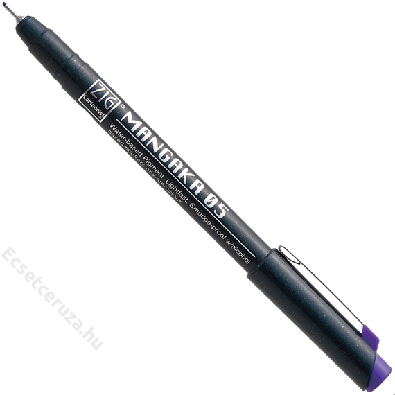 ZIG Graphic & Cartoonist Mangaka 05 Violet (CNM-05-085) - ecsetceruza, 0.5mm ibolya