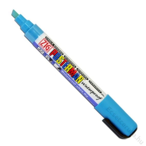 ZIG Sign Posterman Broad Light Blue (PMA-50-031) - vízálló marker, 6mm vágott világoskék