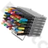 Kép 2/10 - ZIG Watercolor System Art & Graphic Twin 84 pcs Set (TUT-80-84V) - kettős végű ecsetceruza szett, 84 darabos