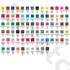 Kép 3/10 - ZIG Watercolor System Art & Graphic Twin 84 pcs Set (TUT-80-84V) - kettős végű ecsetceruza szett, 84 darabos
