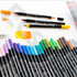 Kép 9/9 - ZIG Watercolor System Art & Graphic Twin Gray Brown (TUT-80-087) - kettős végű ecsetceruza, szürkésbarna