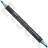 ZIG Memory System Calligraphy Chalk Pastel Colours Blue (MS-6400-030) - pasztell kréta hatású kettős végű ecsetceruza, 2/3.5mm kék