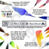 Kép 5/5 - ZIG Watercolor System Clean Color Real Brush Deep Green (RB-6000A-044) - ecsetceruza, mély zöld