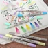 Kép 8/8 - ZIG Arts & Crafts Fabricolor Twin 6 Colors Set (TC-4000-6V) - kettős végű ecsetceruza szett, hat színű