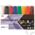 Kép 1/1 - ZIG Sign Posterman Wet-Wipe Big & Broad 8 Colors Set (PMA-770-8V) - marker szett, 15mm vágott nyolc színű